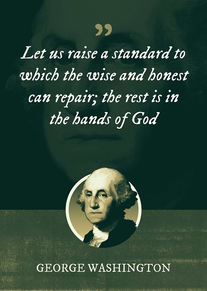 Let us raise a standard to