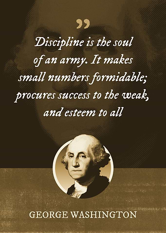 Discipline is the soul of