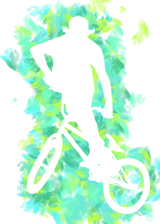 BMX Silhouette