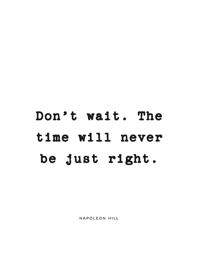 Napoleon Hill Quote