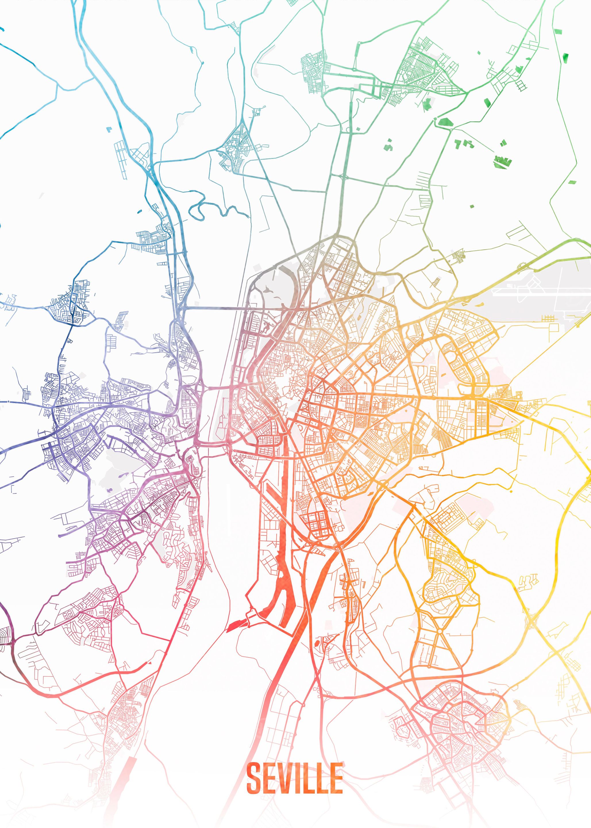 Seville map