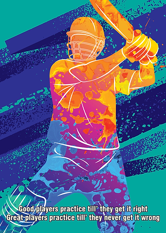 Cricket Sport Poster