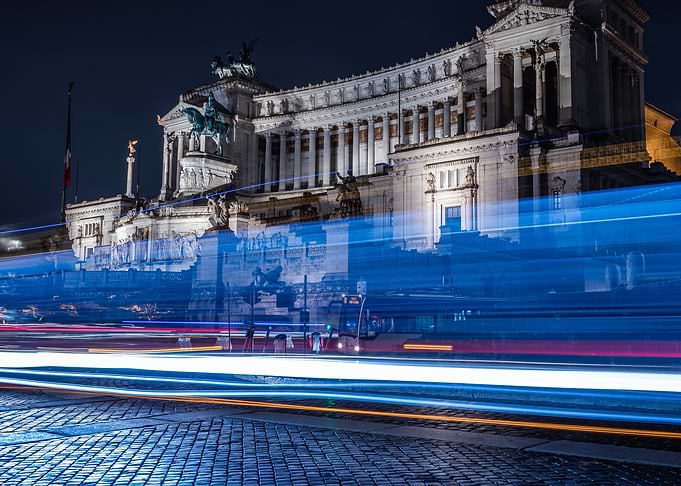 Piazza Venezia Rome Italy