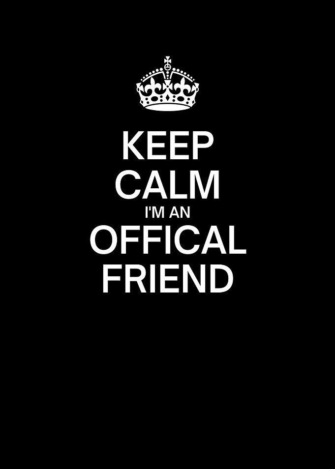 Keep Calm Im An Official