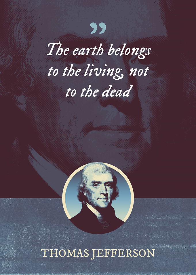 The earth belongs to the