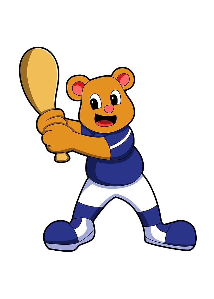 Bear Basball Baseball bat