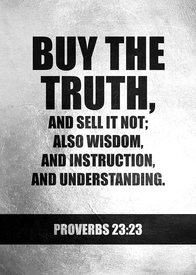 Proverbs 23 23