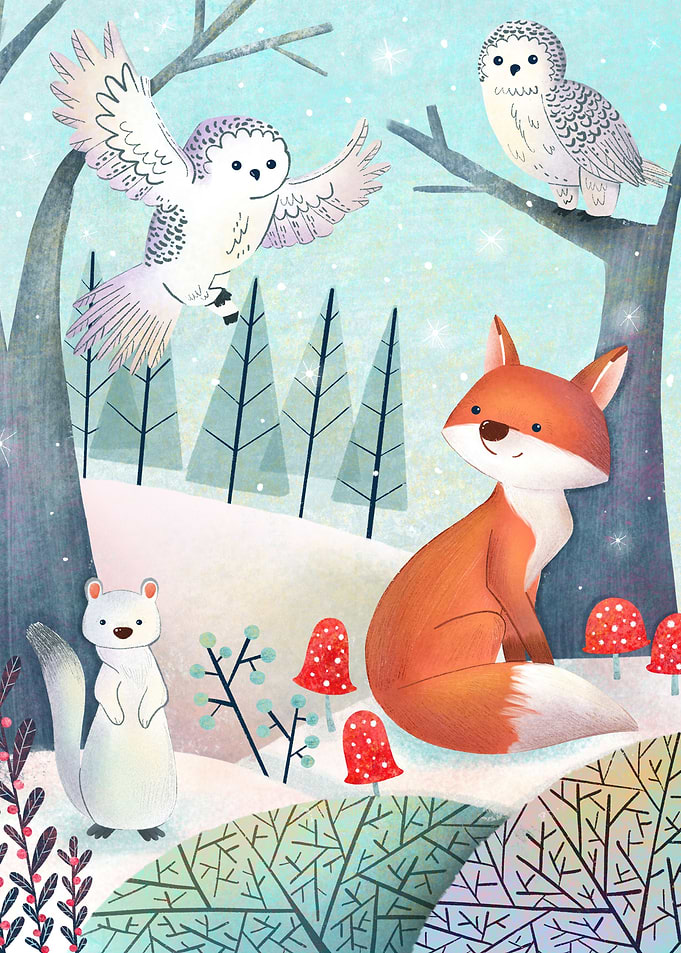 snow forest