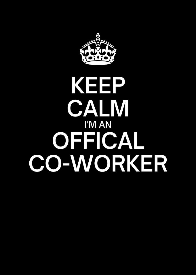 Keep Calm Im An Official