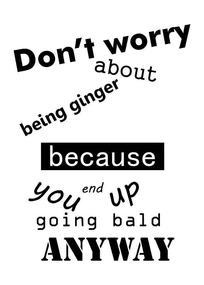 Dont worry about being