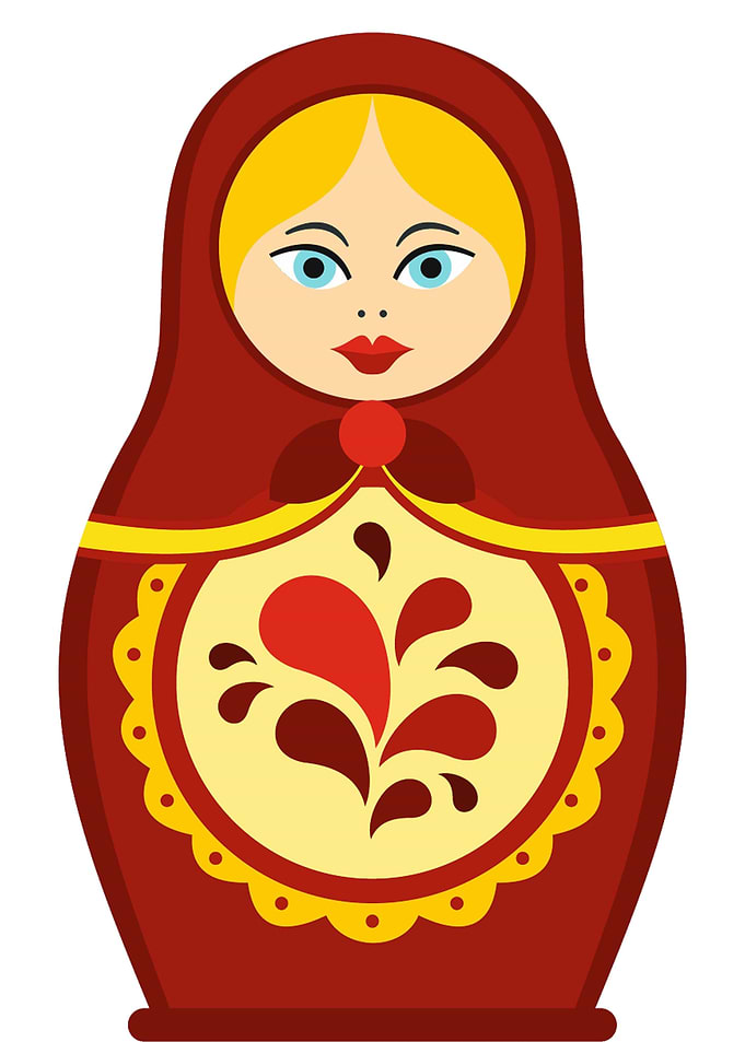 Matroshka Russian Dolls