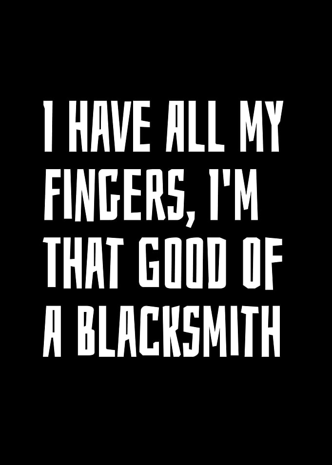 I Have All My Fingers
