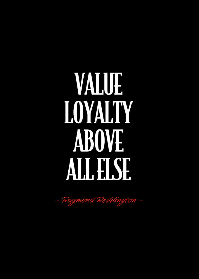 Raymond Reddington Quote