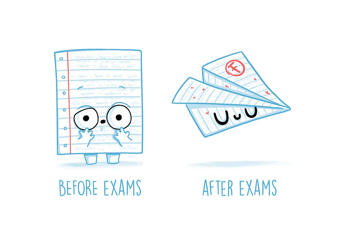 Before After Exams