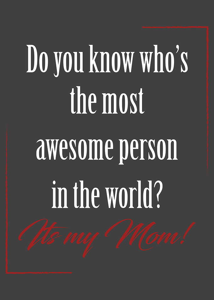 The most awesome person on