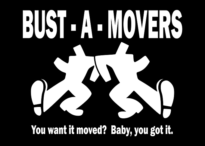 Bust A Movers Logo