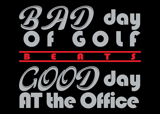 Golfing Golfer Club