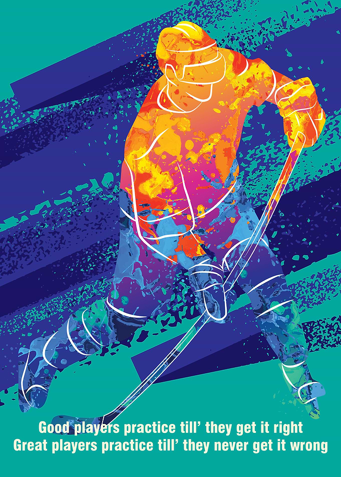 Hockey Sport Poster