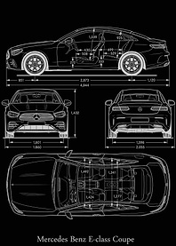 Mercedes Benz E class Coup