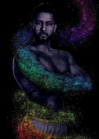 Abstract man