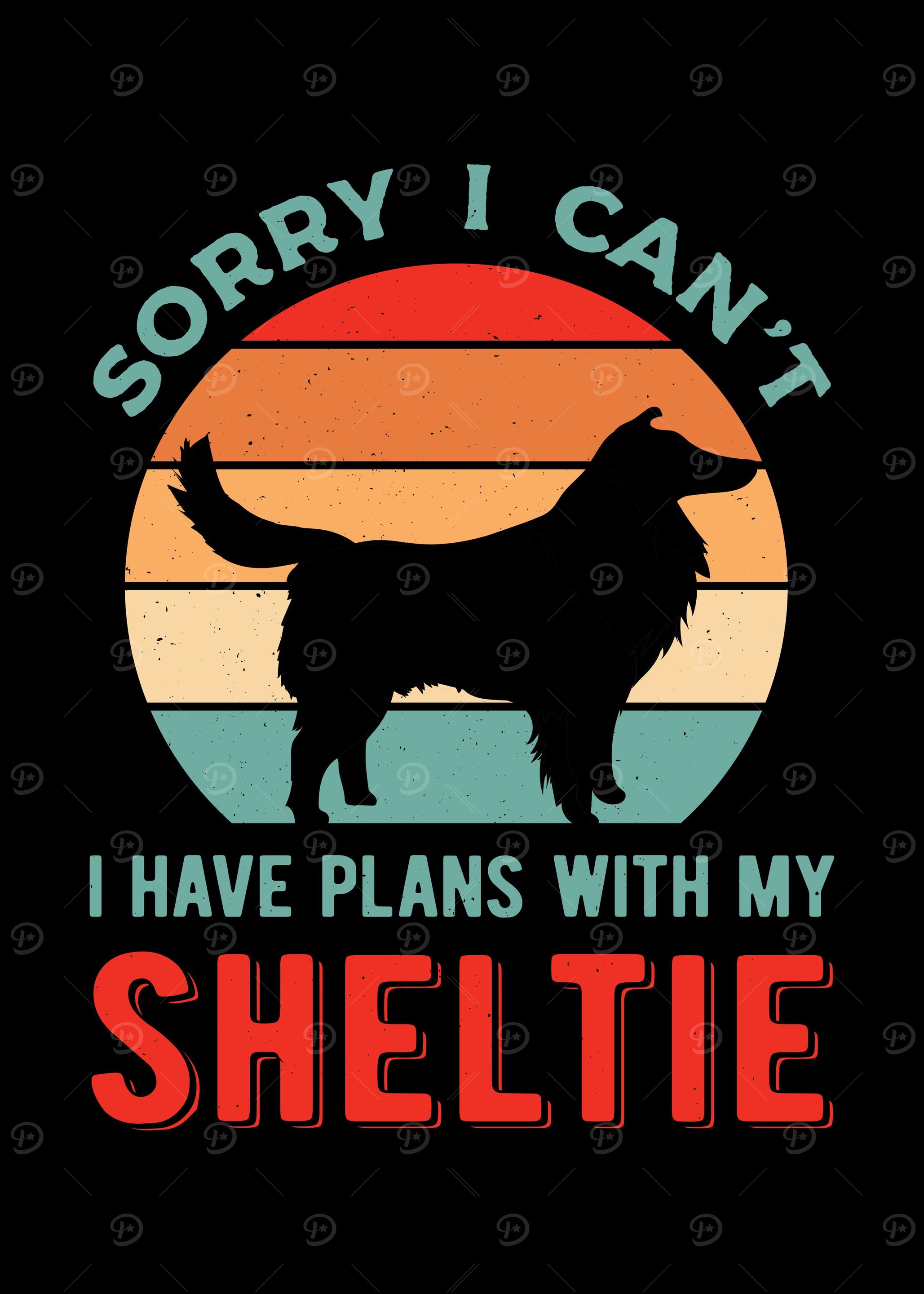 Funny Sheltie