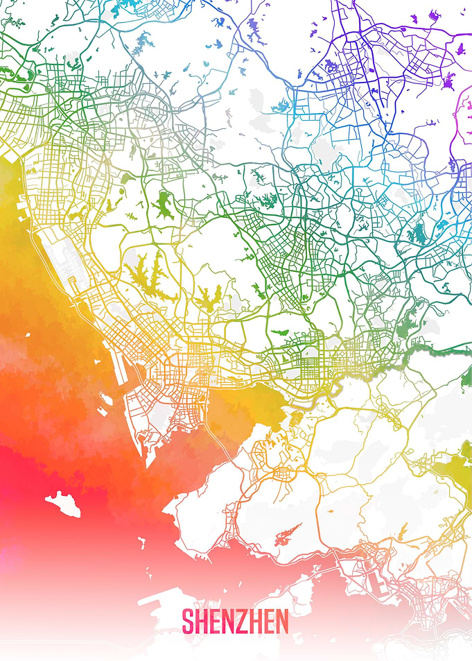 Shenzhen map