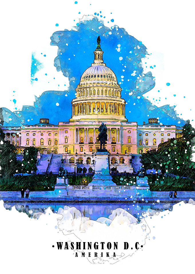 Washington in Watercolor