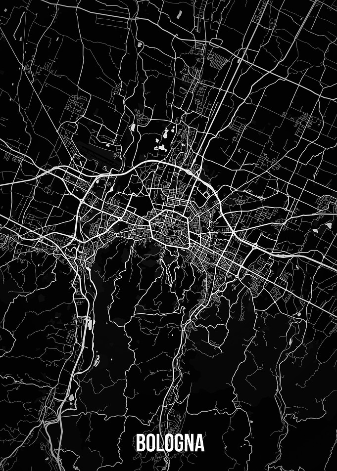 Bologna dark map