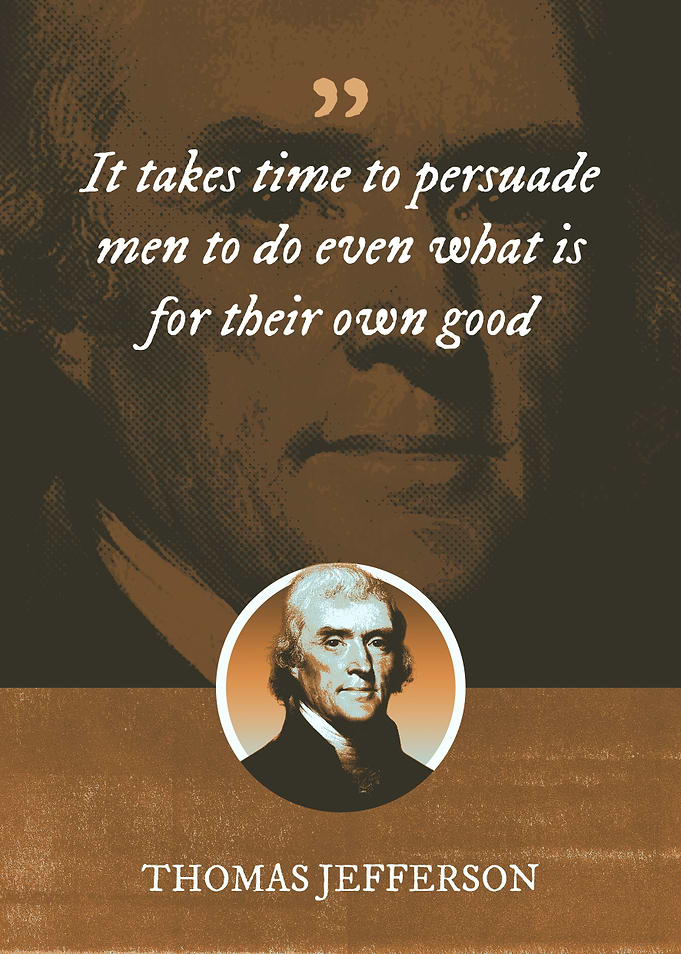 It takes time to persuade