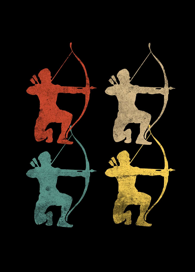 Bow Hunting Vintage Archer