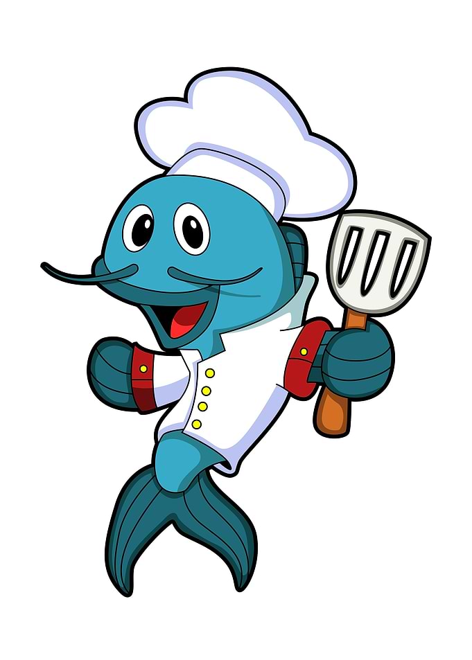 Fish Cook Spatula