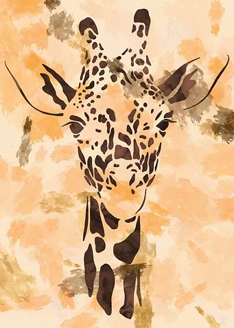 Savannah Giraffe