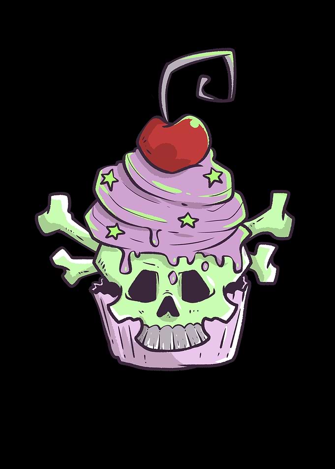 Pastel Goth Cupcake Meme