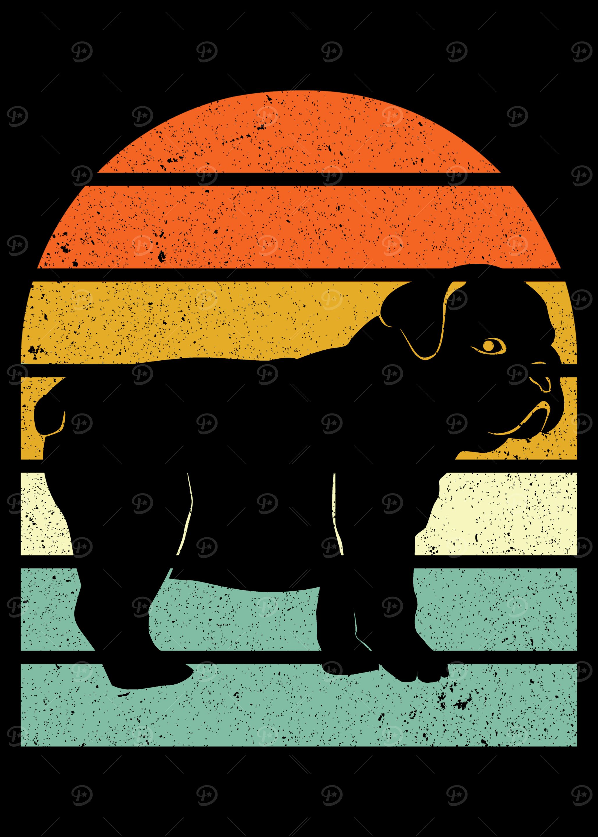 Pug Retro