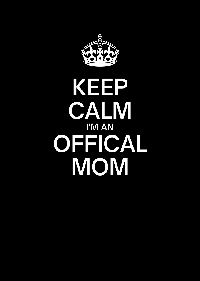 Keep Calm Im An Official