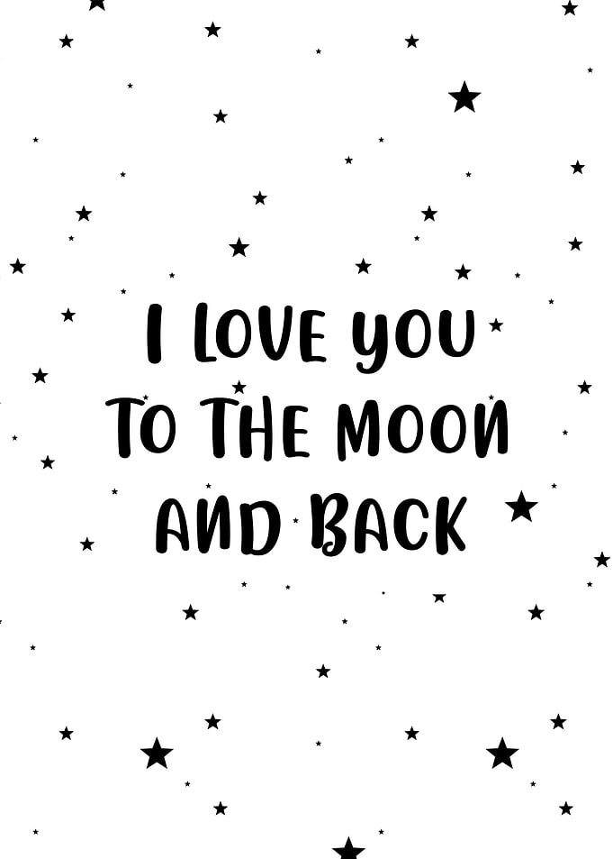 i love you to the moon