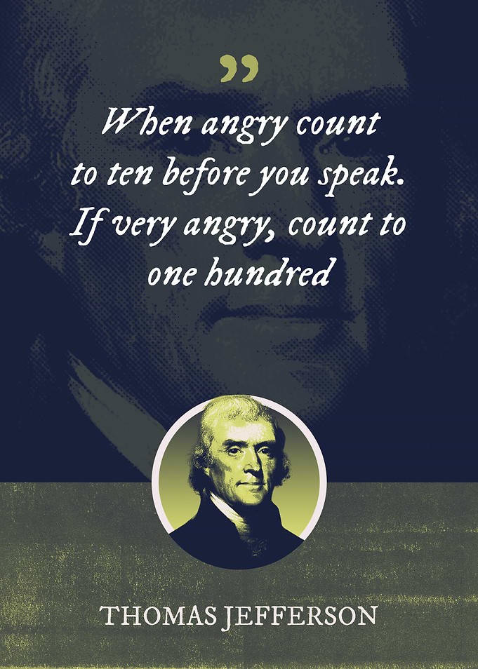 When angry count to ten