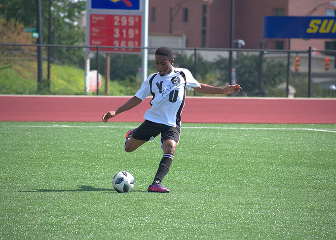 Soccer striker