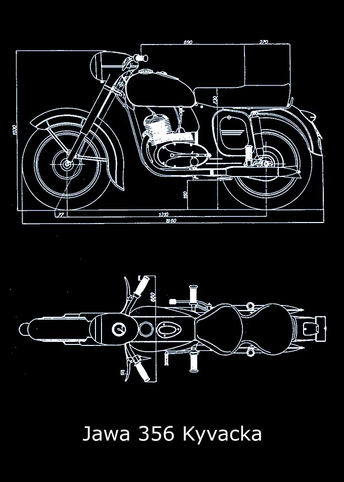Jawa 356 Kyvacka 1956