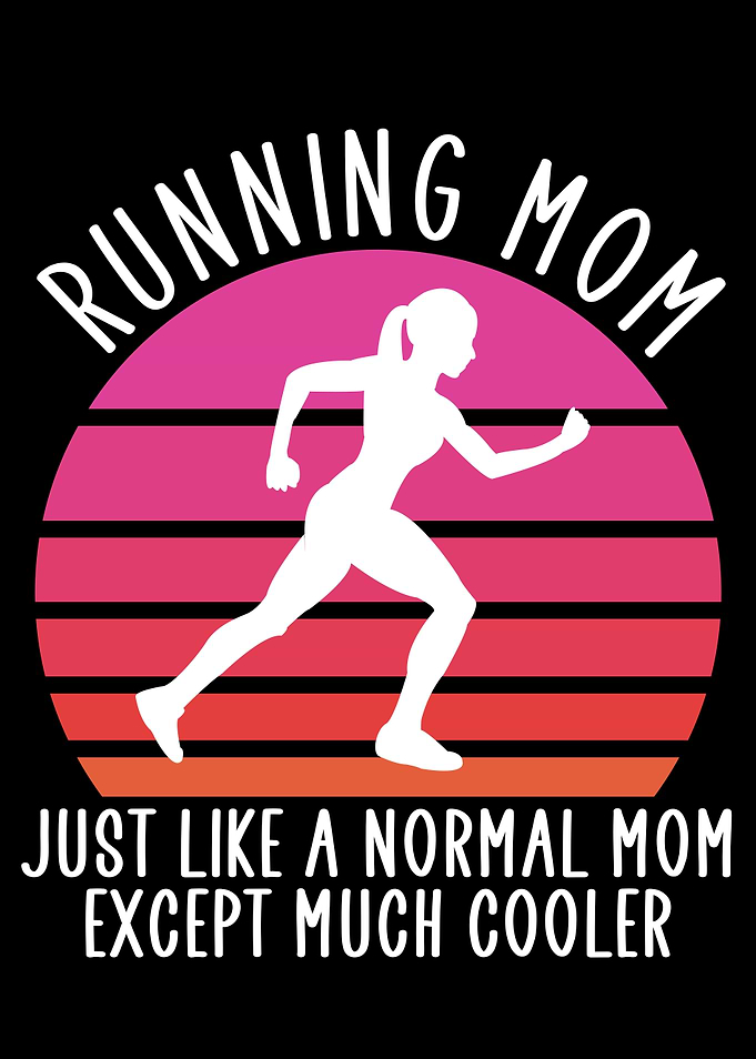 running mom