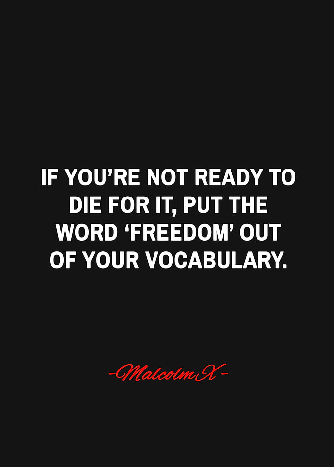 malcolm x quotes