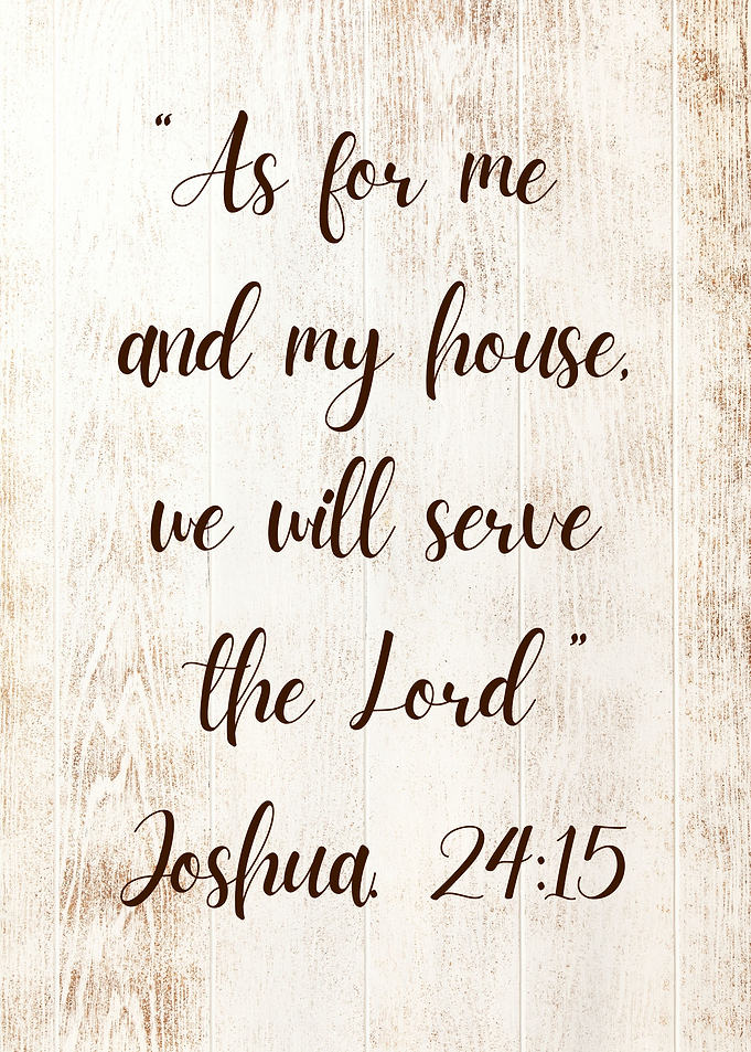 As For Me And My House
