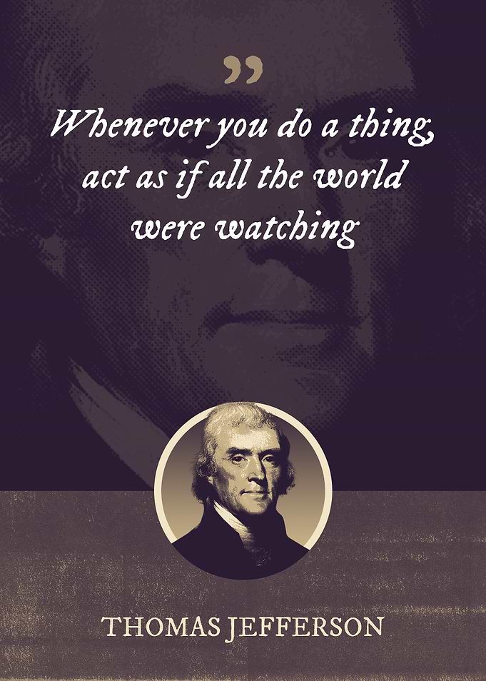 Whenever you do a thing