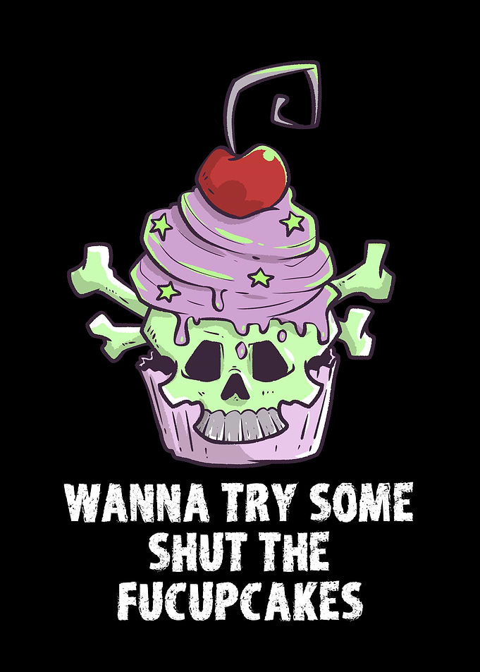 Pastel Goth Cupcake Meme