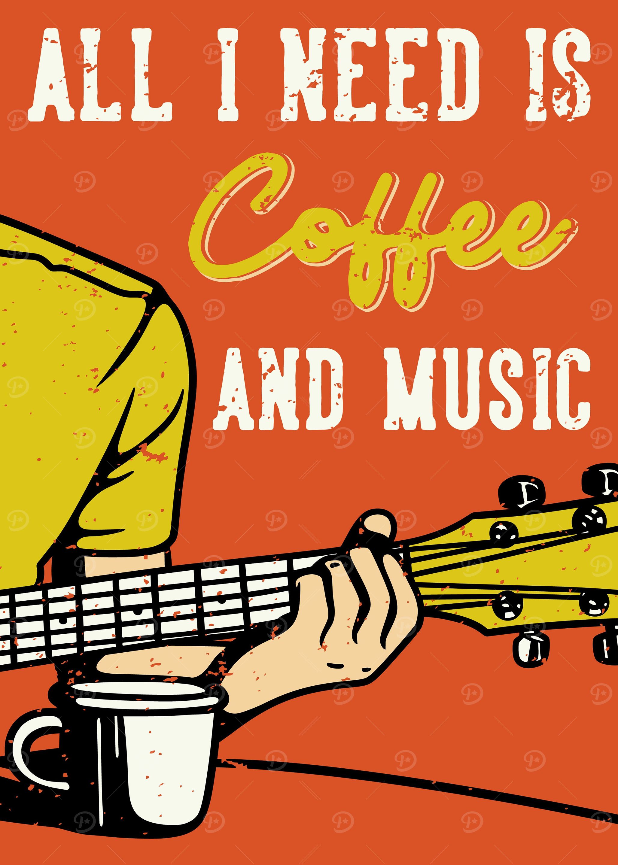Coffee and music