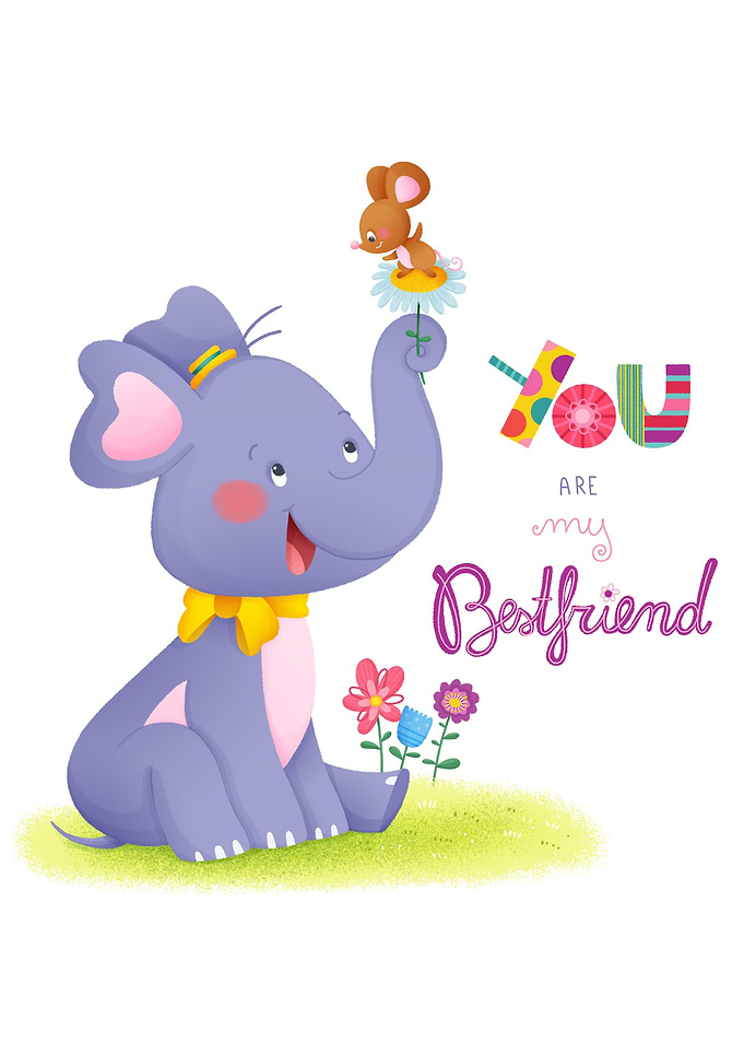 Bestfriend elephant mouse