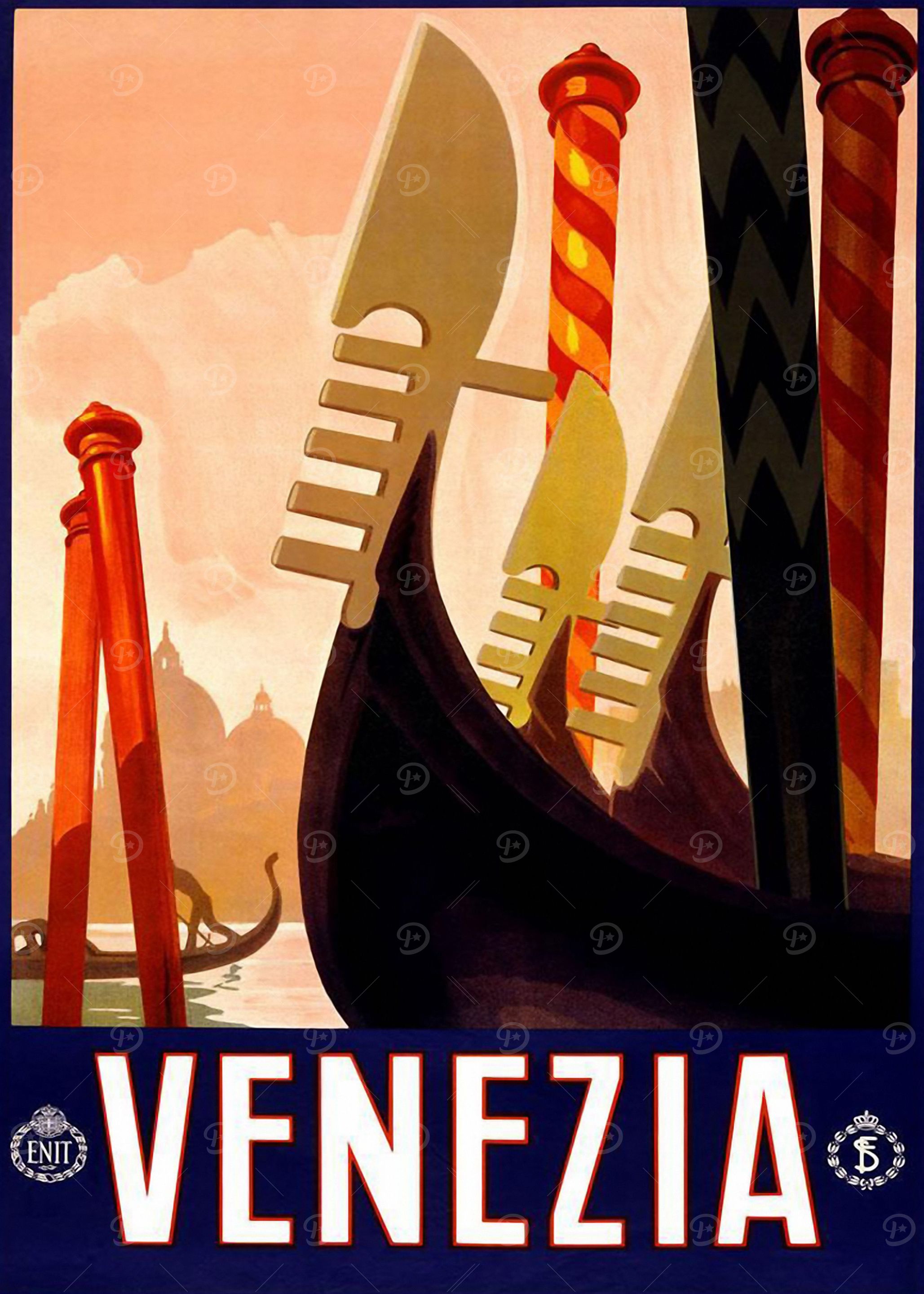 vintage travel poster