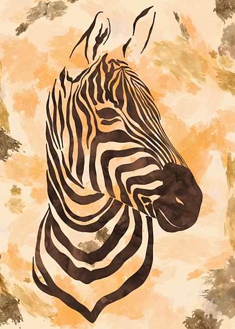 Savannah Zebra