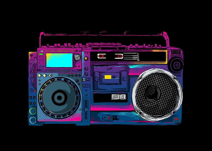 Cool Cassette Recorder