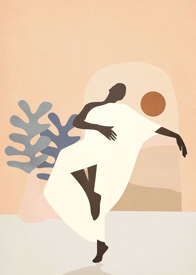 The dancing